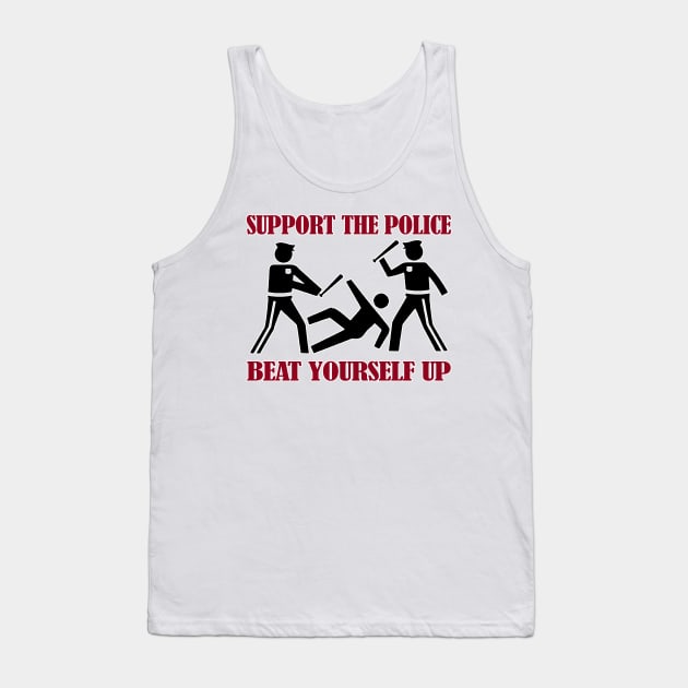 Support the Police Tank Top by EsotericExposal